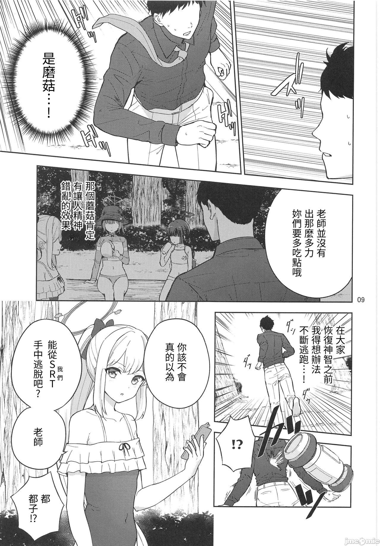 Free Amature Usagi to Watashi no Hyouryuu Nikki - Blue archive Off - Page 10