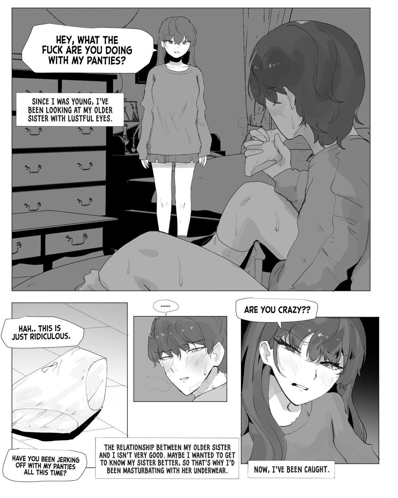 Ladyboy A Story About Getting Trained By My Older Sister - Original Brazil - Page 2