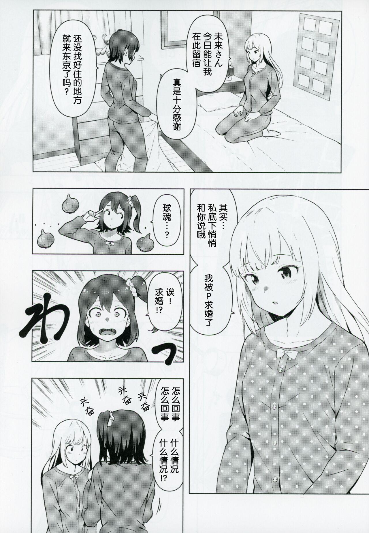 White Girl Moshimo Tantou Idol Shiraishi tsumugi to Tsukiattara - The idolmaster Sentones - Picture 2