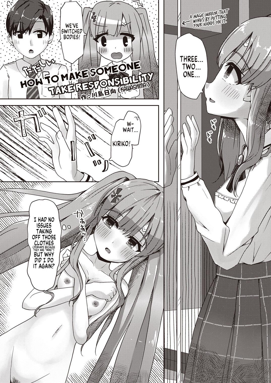 Con How to Make Someone Take Responsibility - Original The idolmaster Massive - Page 1