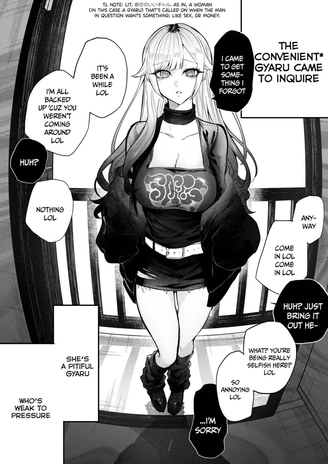 The Day I Decided to Make My Cheeky Gyaru Sister Understand in My Own Way (Fanbox 18+ Content) - Ch. 4.5 - The Convenient Gyaru Gives a Blowjob 0