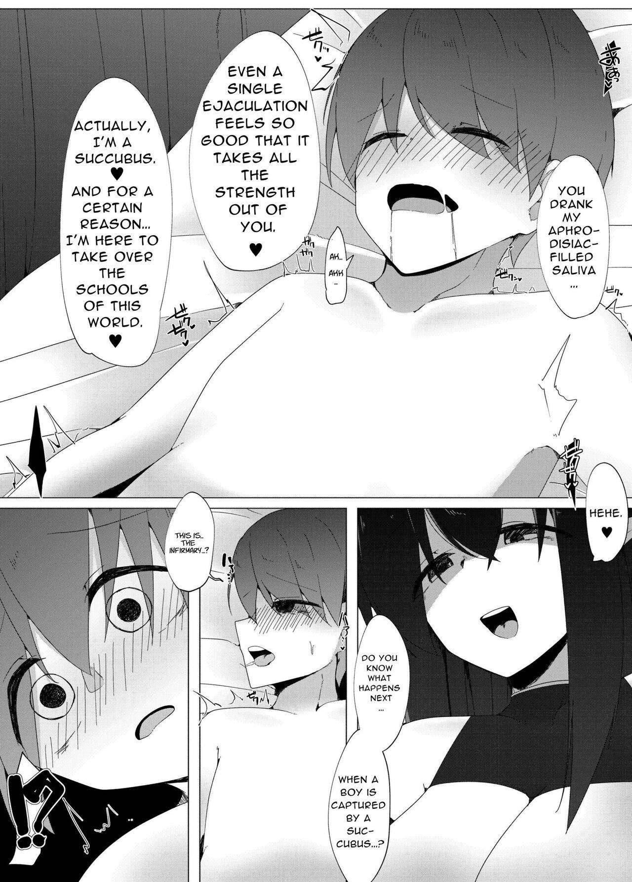 Tenkousei no Succubus ga 〇 Gakkou o Nottori Sakusei Shisetsu ni Shichau Hanashi | Transfer Student Succubus turns her new school into a Cum-milking Facility - Page 10