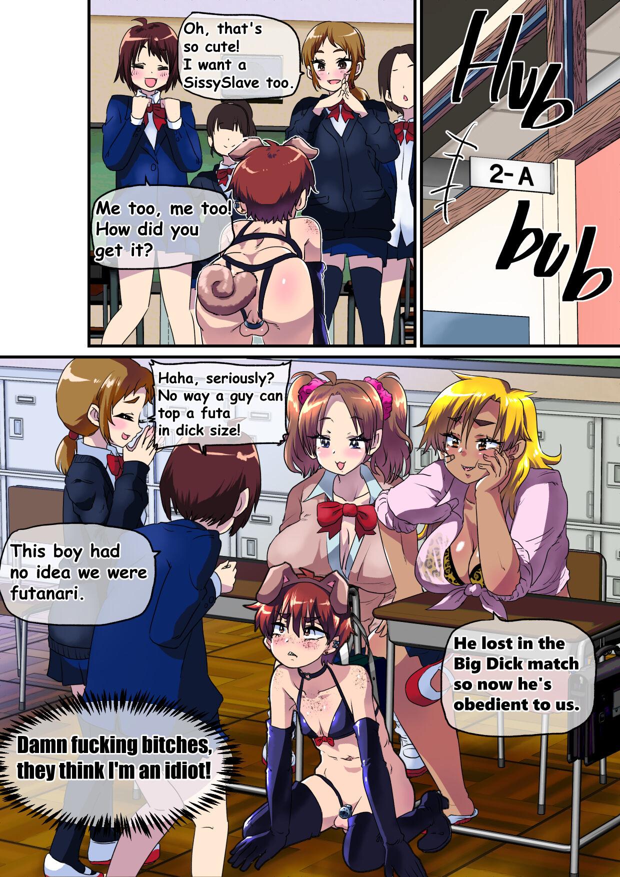 Ore ga Mesu Ochi Shite Kyokon Futanari Gyaruyou Chinpo Ana ni Choukyou Sarete Shimatta Ken. | I Ended Up Being Transformed Into The Sissy Slave Of The Big-Cocked Futanari Girls. - Page 12