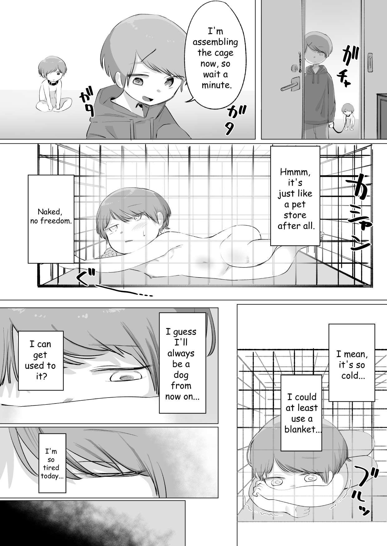 Gayfuck Aru Asa, Mezametara Pet Shop de Urareteita | I woke up and I was being sold in a pet store - Original Nurse - Page 23