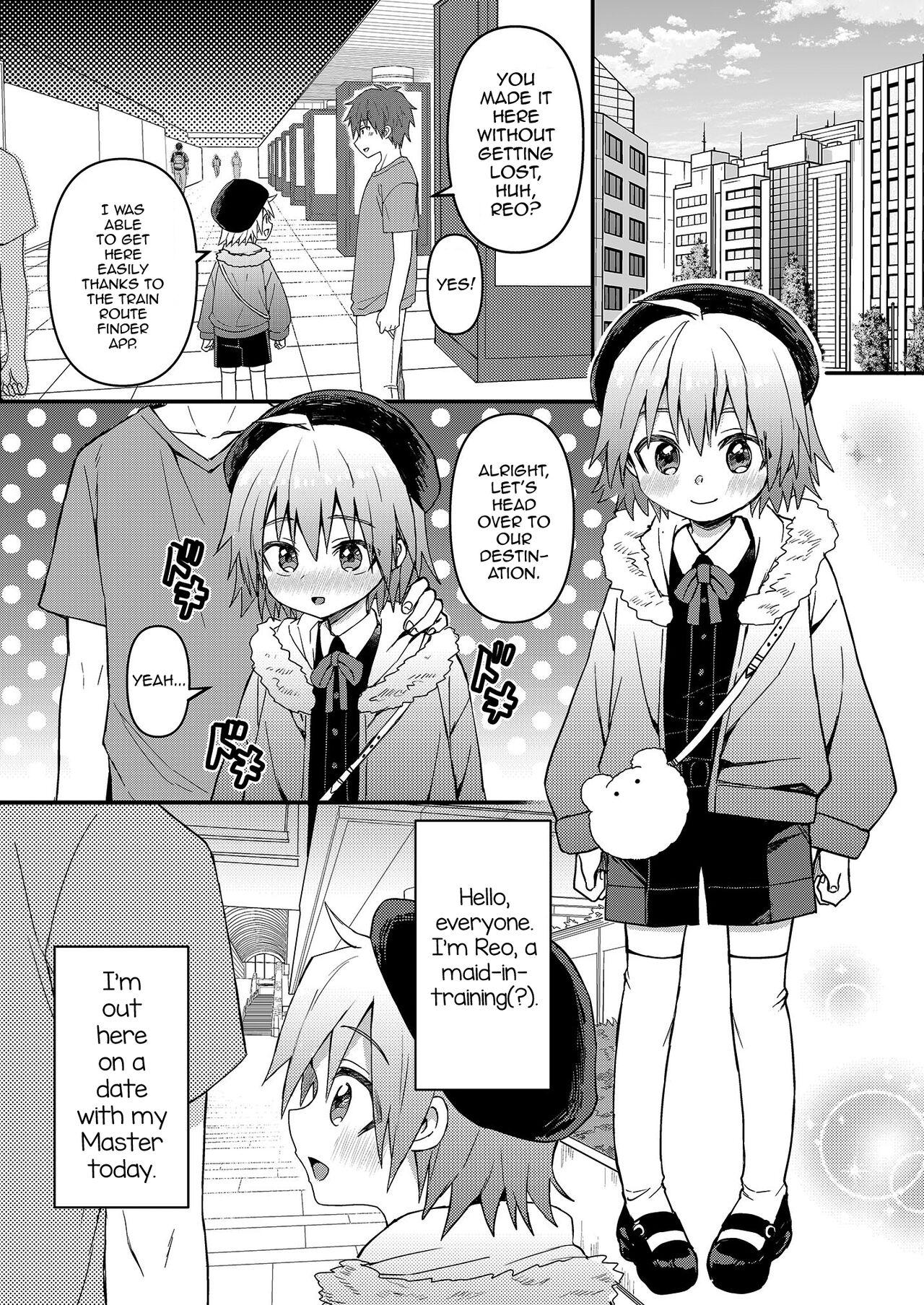 [Reiwa no Kumaya-san (Tori)] Kawaii Maid no Otokonoko Do-S Goshujin-sama to Otona no Date Hen [English] [mysterymeat3] [Digital] 4