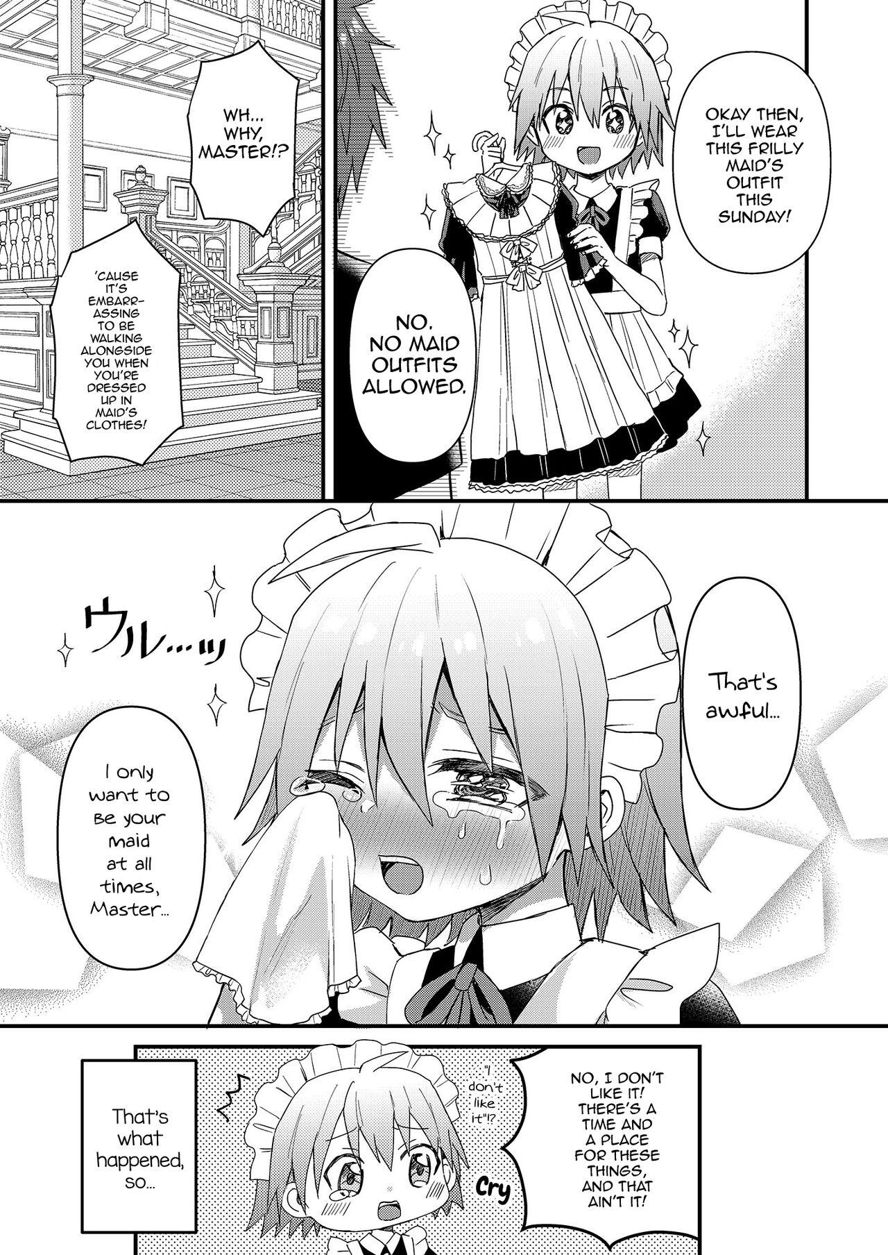 [Reiwa no Kumaya-san (Tori)] Kawaii Maid no Otokonoko Do-S Goshujin-sama to Otona no Date Hen [English] [mysterymeat3] [Digital] 5