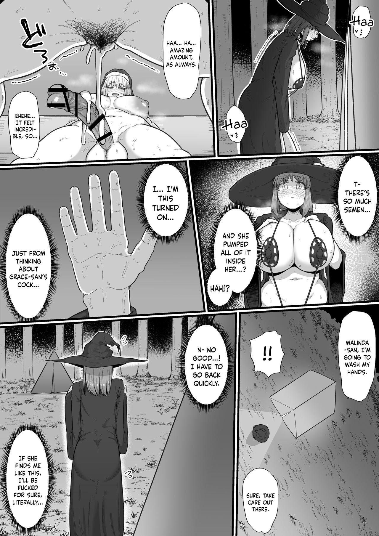 Onna Boukensha x Futanari, Nani mo Okoranai Hazu ga Naku... 14