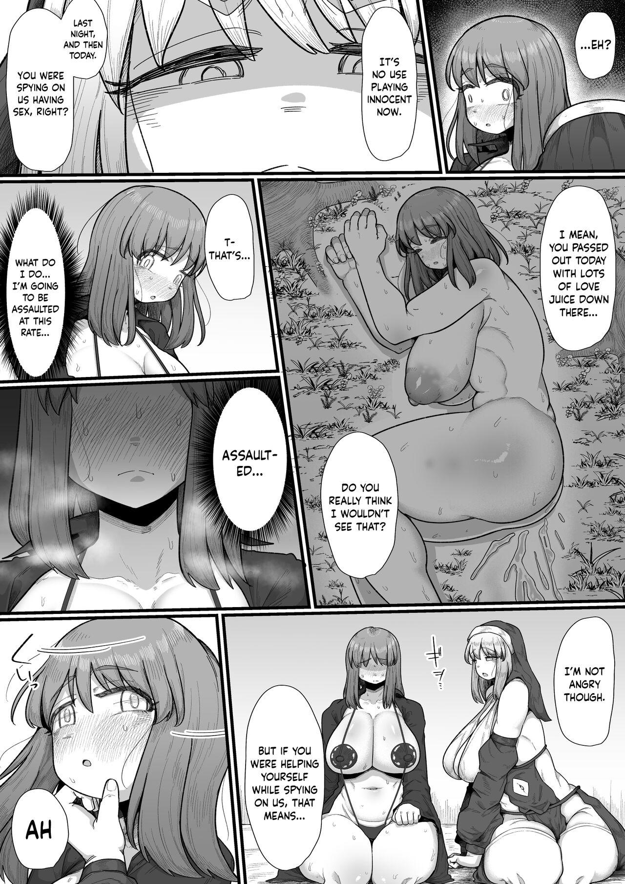 Onna Boukensha x Futanari, Nani mo Okoranai Hazu ga Naku... 26