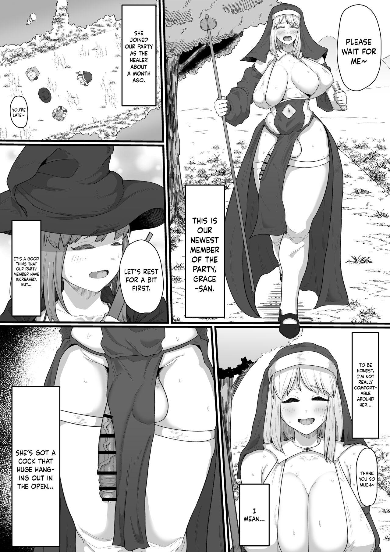 Onna Boukensha x Futanari, Nani mo Okoranai Hazu ga Naku... 3