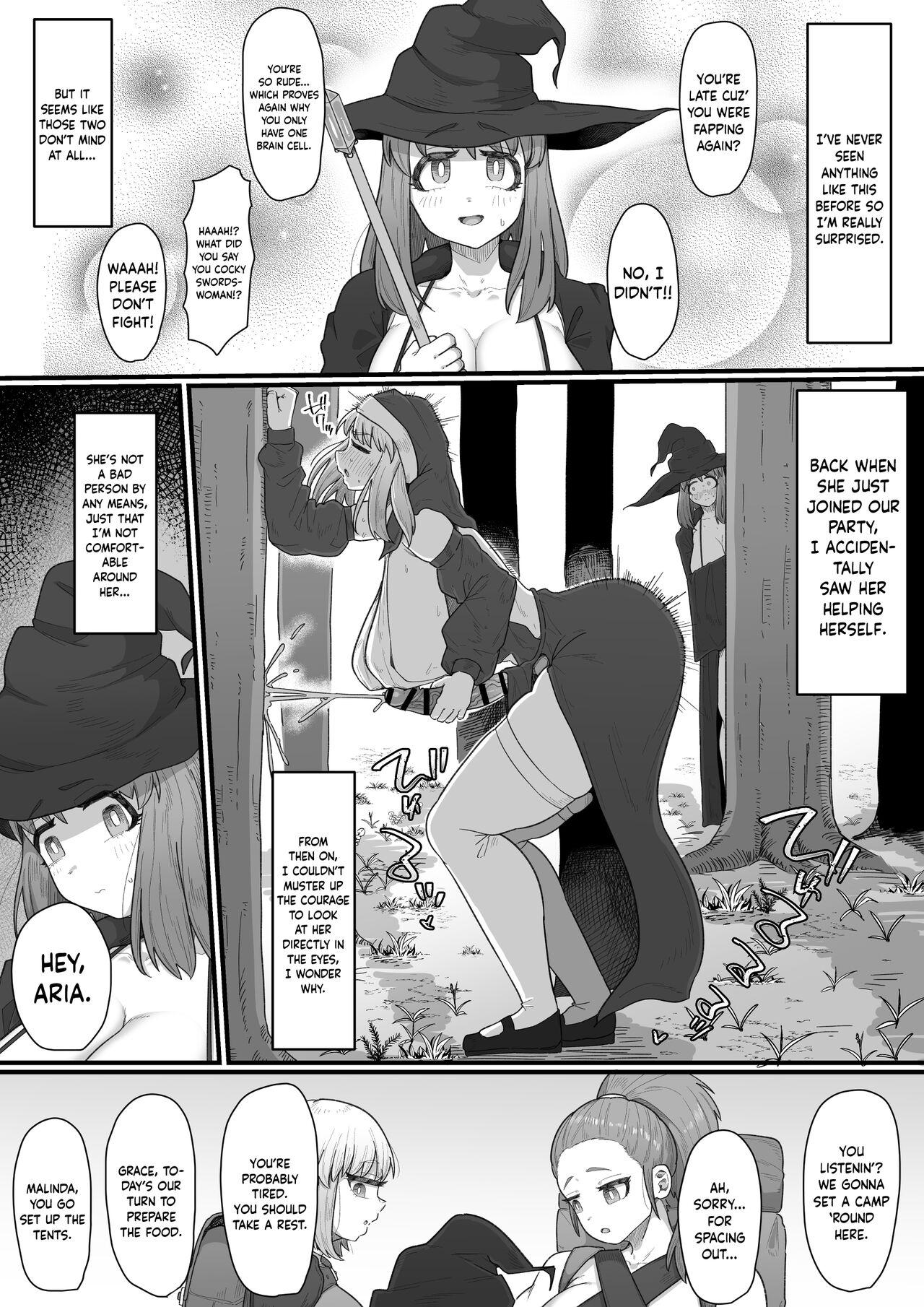 Onna Boukensha x Futanari, Nani mo Okoranai Hazu ga Naku... 4