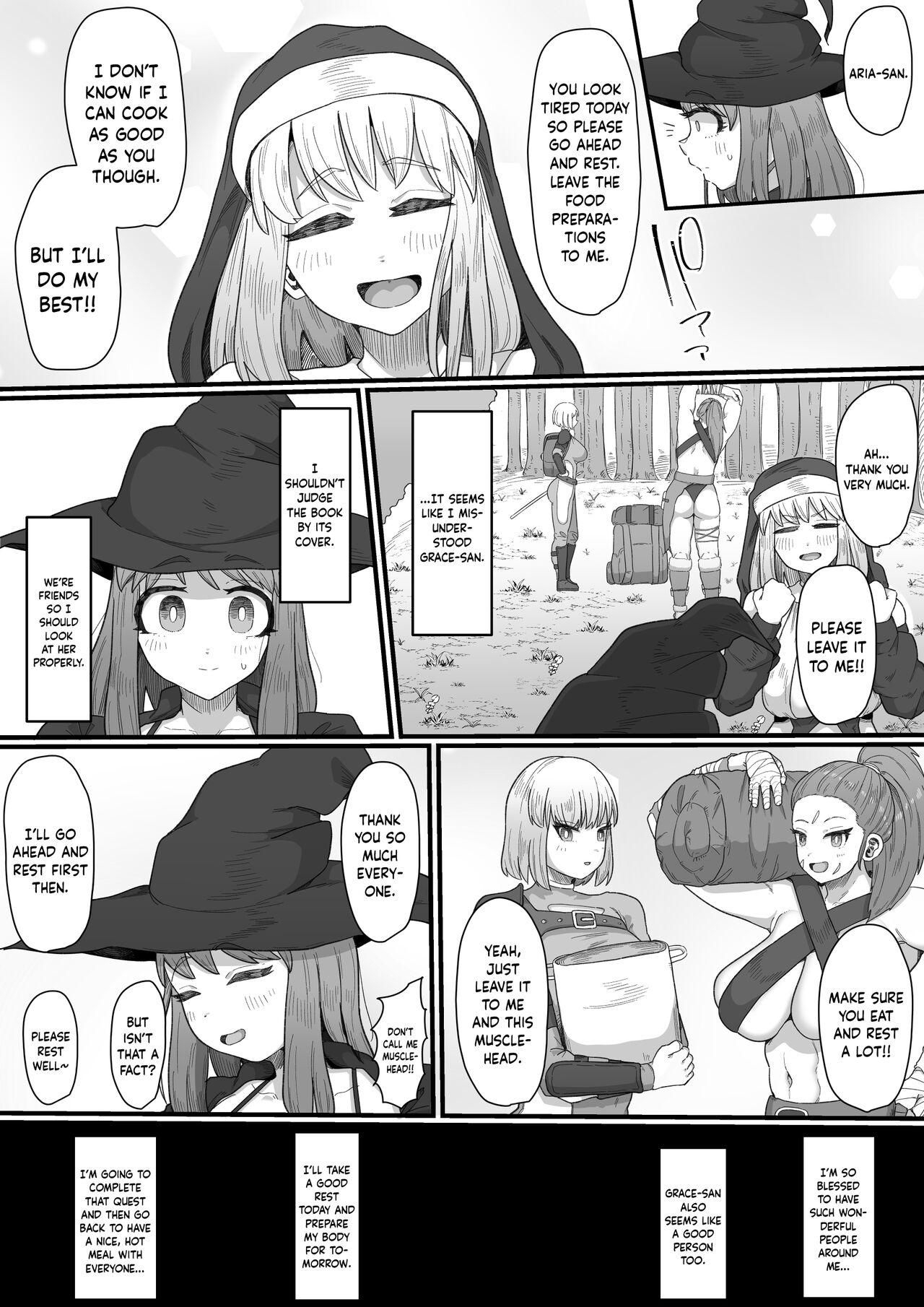 Onna Boukensha x Futanari, Nani mo Okoranai Hazu ga Naku... 5