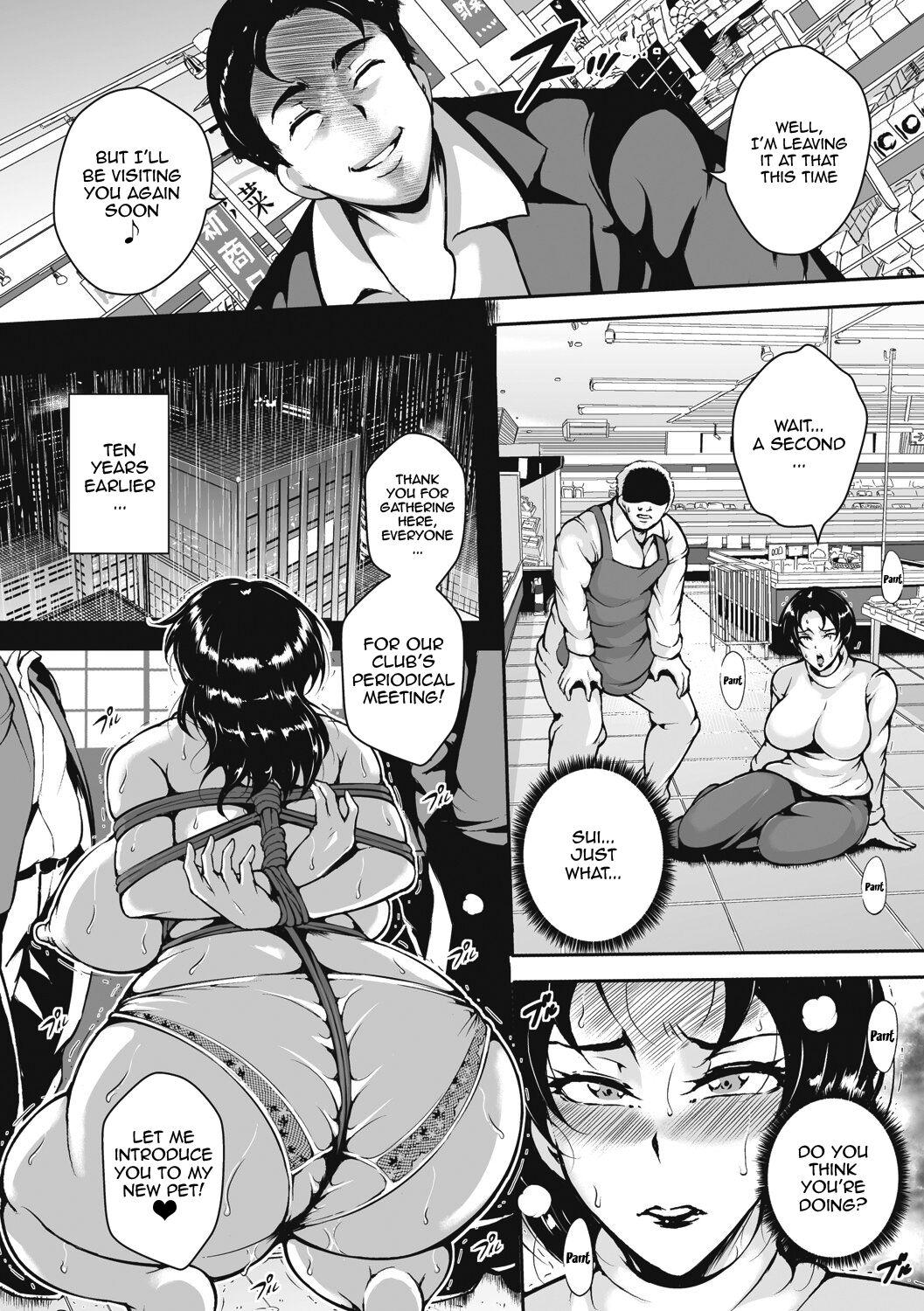 [Bitch Goigostar] Akaneiro ni Modaeru Hitozuma - Wife Writhing in Madder Ch. 1-6 [English] {Doujins.com} [Digital] 78