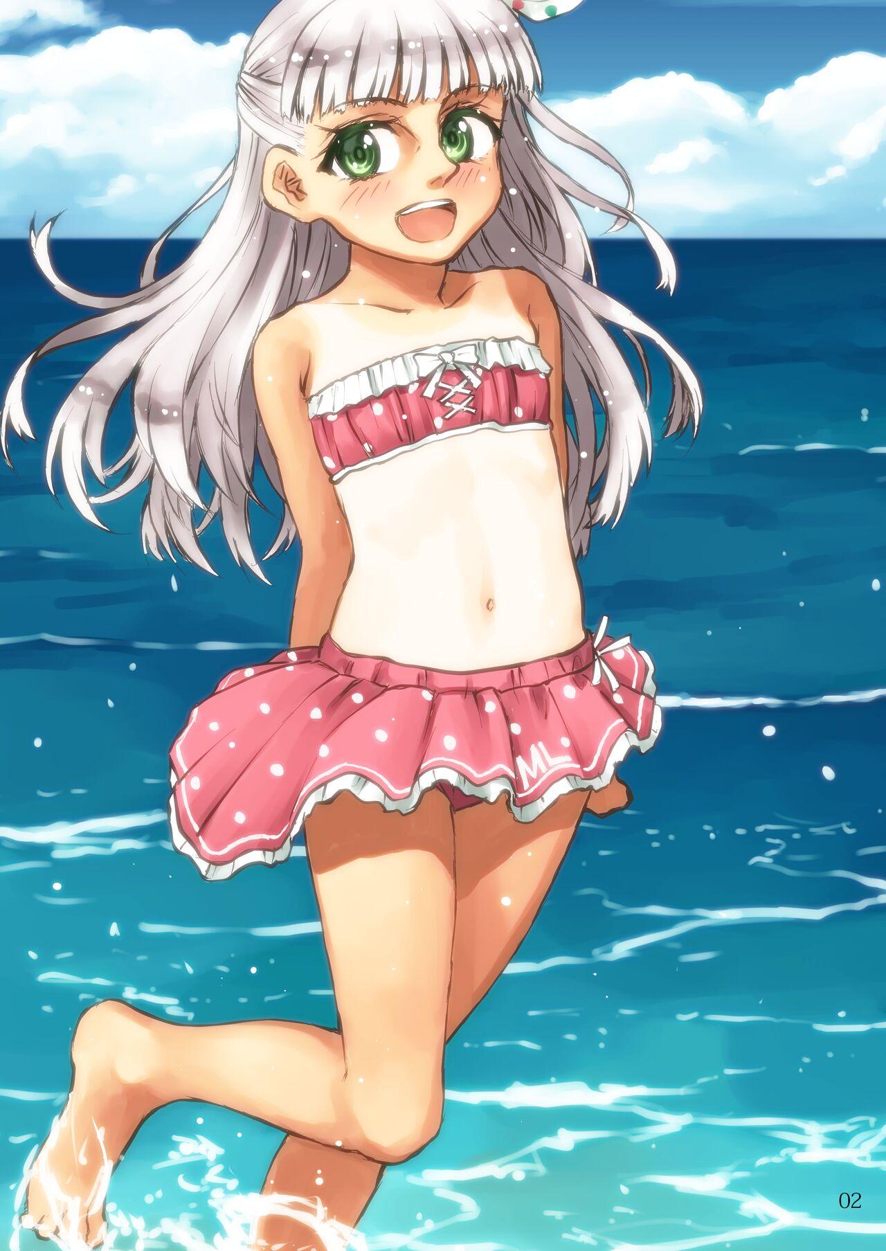 Lolicon Le Belle Brezze! - Kantai collection Stroking - Picture 2