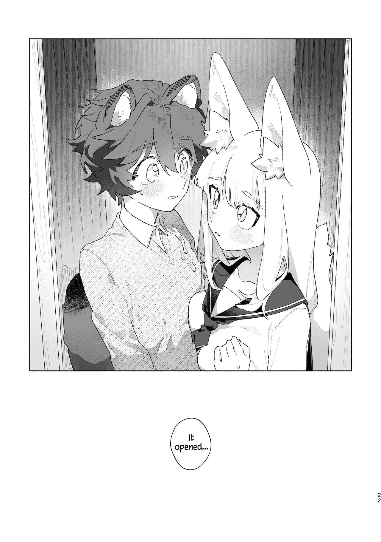 [pink carrot (usachanGET)] Otoko ga Uke - Kitsune-chan X Tanuki-kun | ♂ ga uke. Kitsune-chan × tanuki-kun [English] [Tabunne Scans] [Digital] 22