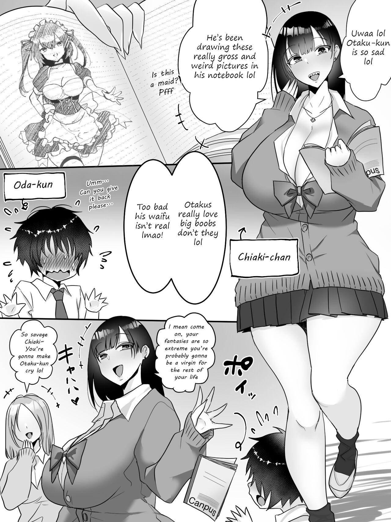 Gostoso Ijimekko JK | Bullied by a high school girl - Original Dick Sucking - Page 1