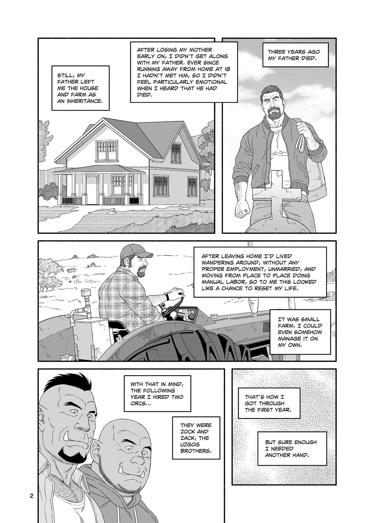 Hermosa Tagame Gengoroh] B.S.B. Big Sir's Bitches : A Farmer - In the Case of Ted Sterling - Original Milf Fuck - Page 3