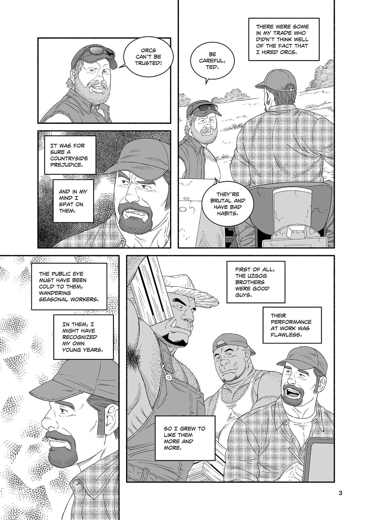 Tagame Gengoroh] B.S.B. Big Sir's Bitches : A Farmer - In the Case of Ted Sterling - Page 4