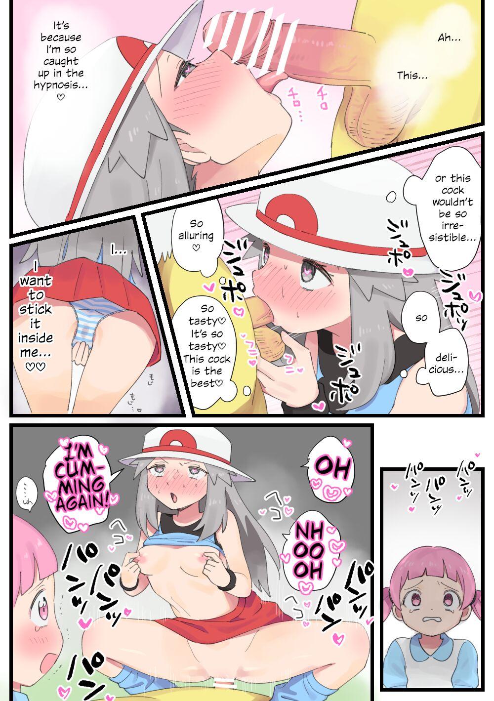 Hardcore Fucking Leaf goes to help Mayo-chan and gets hypnotically raped by Hypno - Pokemon | pocket monsters Japan - Page 3