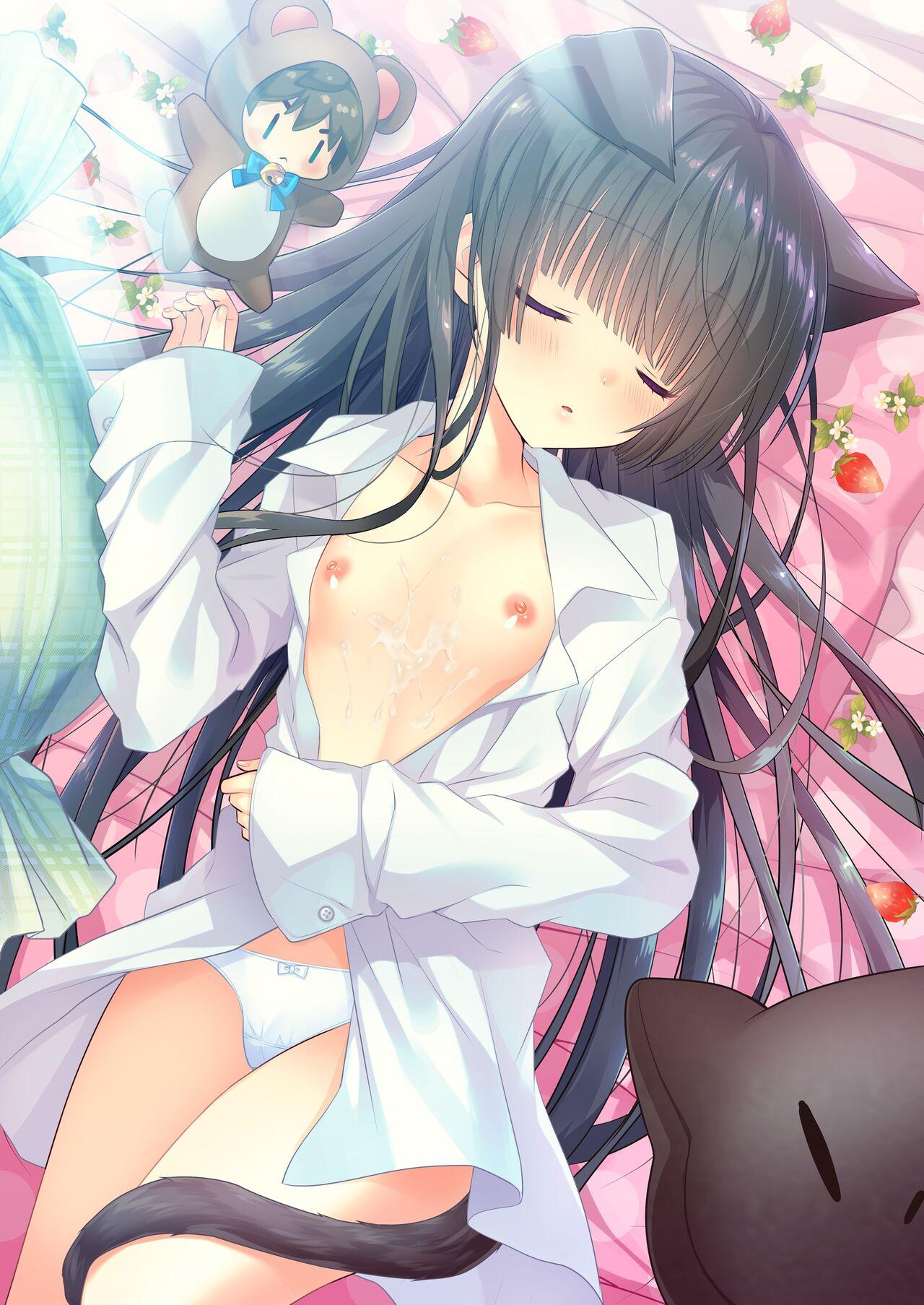 Oyasumi Neko  Ecchi - Sleeping x Cat x Ecchi 61