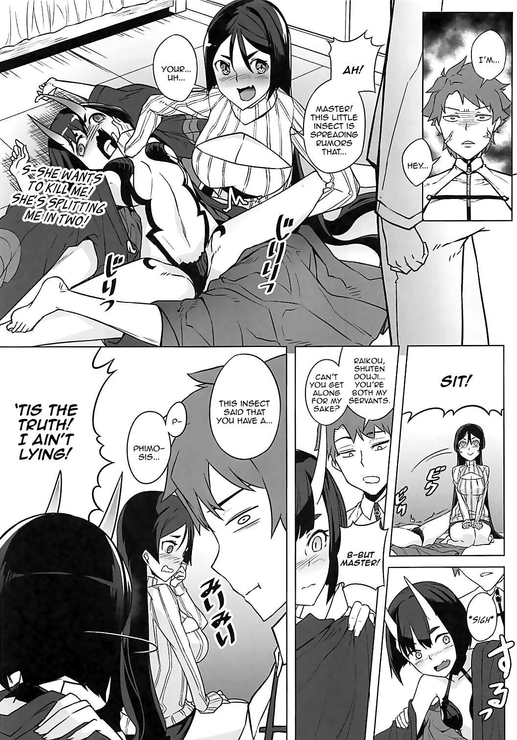 Secretary Loli Raikou to Onee Shuten | Loli Raikou and Onee Shuten - Fate grand order Free Amateur - Page 5