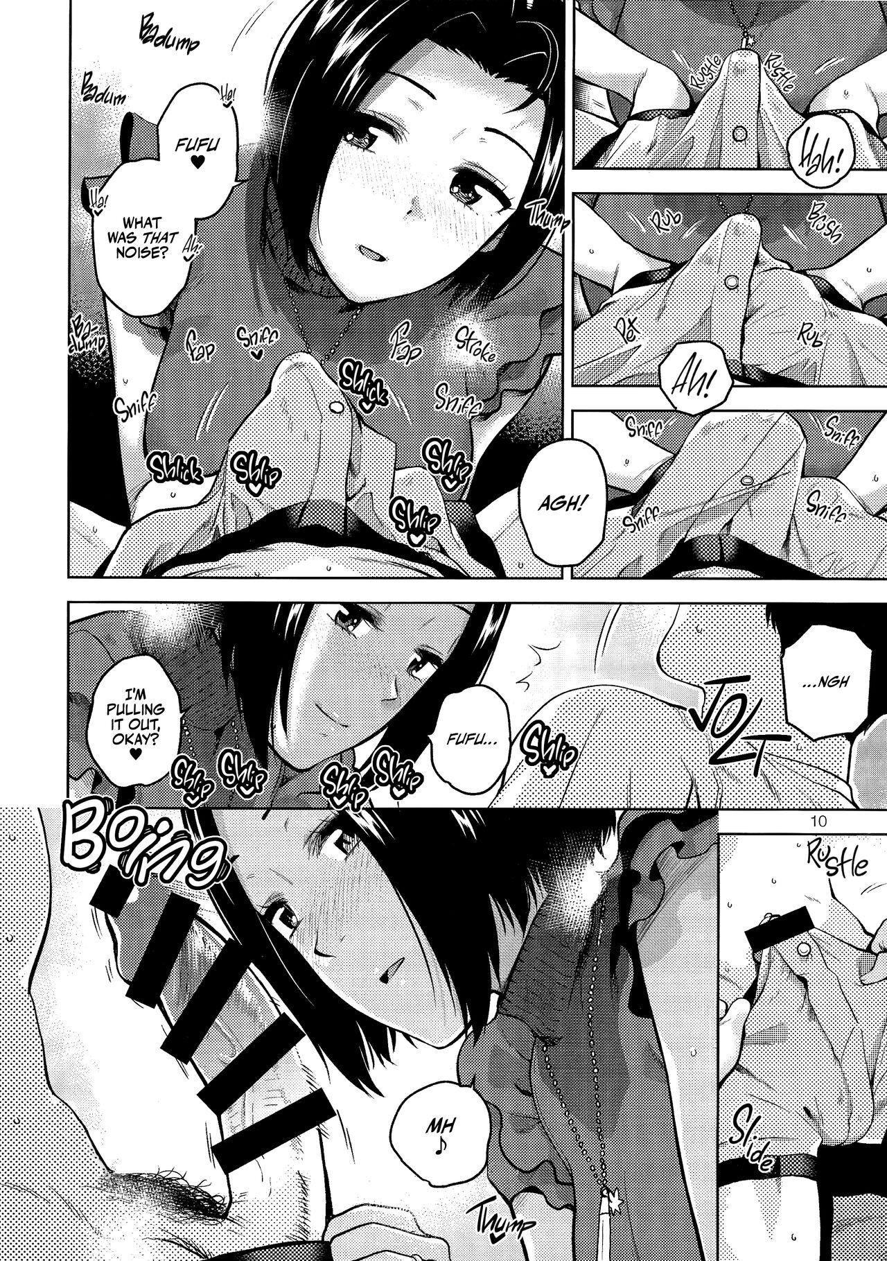 Whores Azusa-san ga Te to Kuchi dake de Shite Kureru Hon - The idolmaster Teenage Girl Porn - Page 11