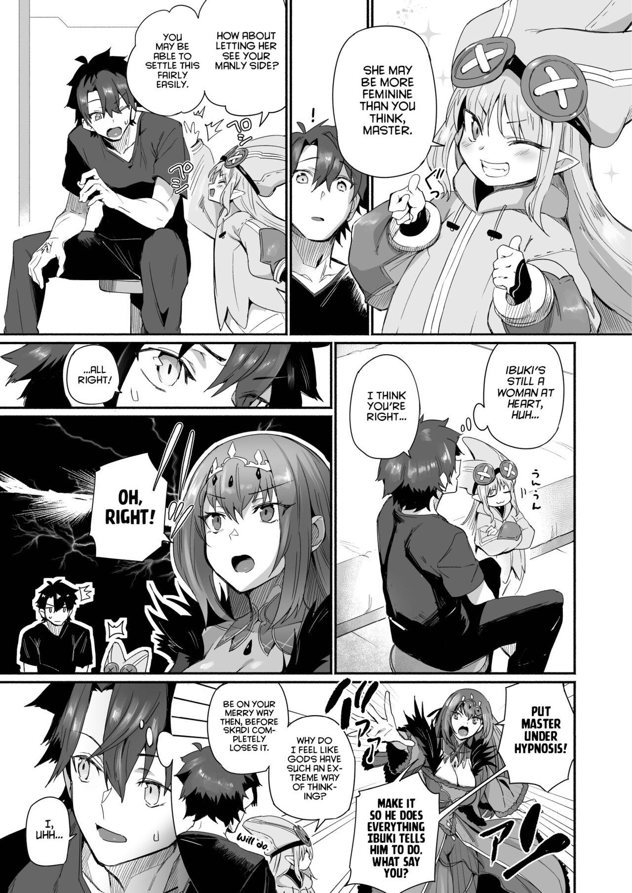 Ginger Ibuki Doji wa Amaetai | Ibuki Doji wants to pampered - Fate grand order White Girl - Page 8