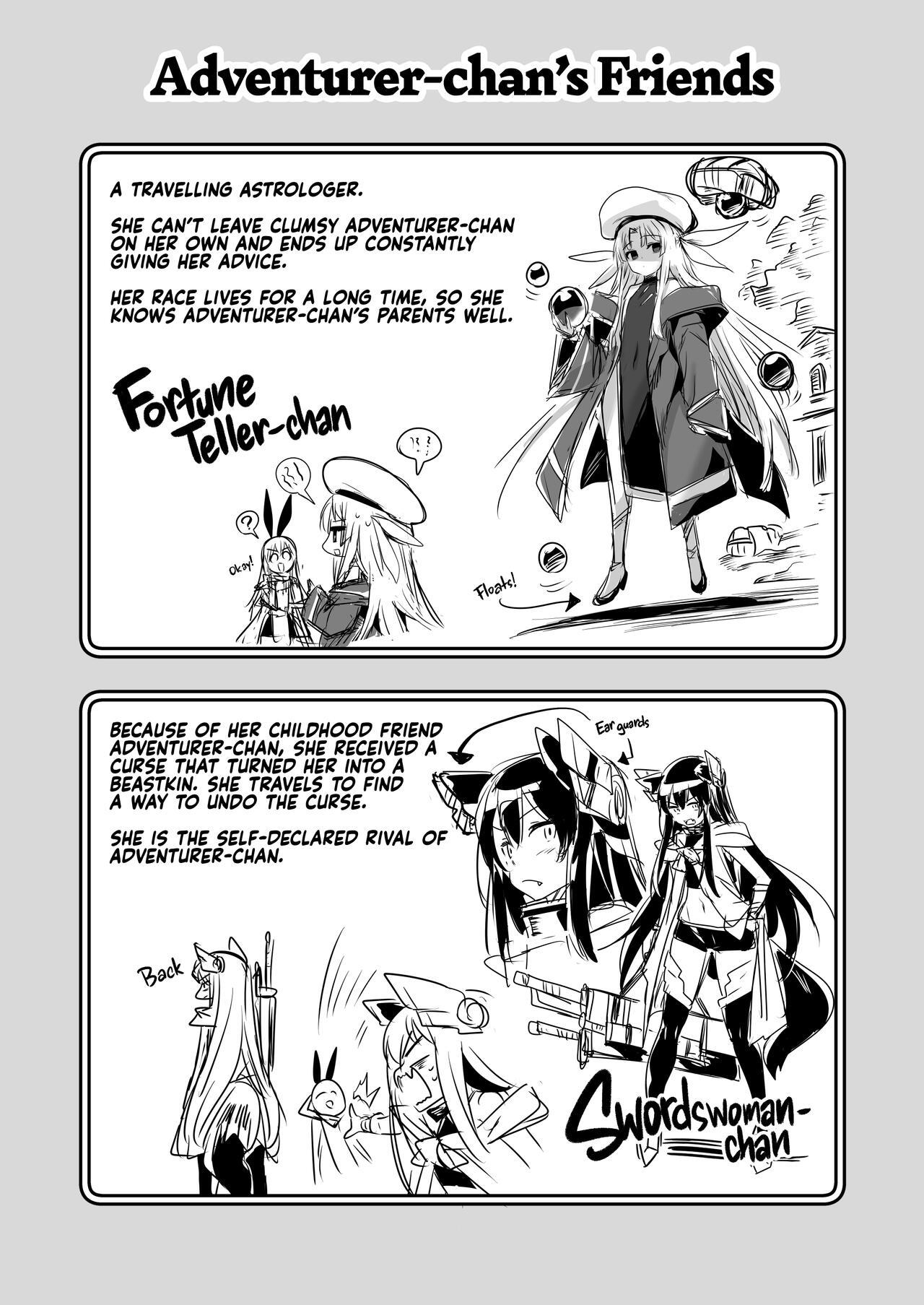 [Shigure Ebi (LeftHand)] Boukensha-chan to Ecchi na Bouken 1 | Adventurer-chan and her Lewd Adventure Vol. 1 [English] [head empty] [Digital] 49