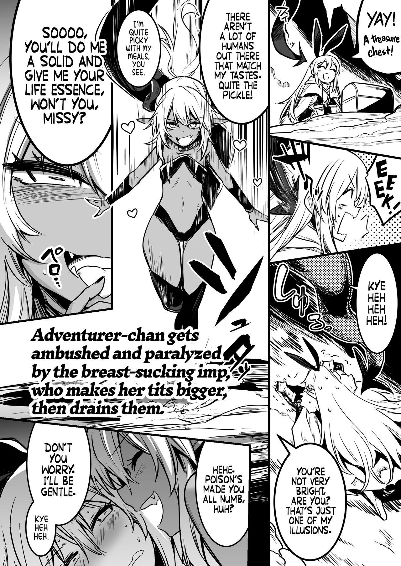 [Shigure Ebi (LeftHand)] Boukensha-chan to Ecchi na Bouken 1 | Adventurer-chan and her Lewd Adventure Vol. 1 [English] [head empty] [Digital] 84