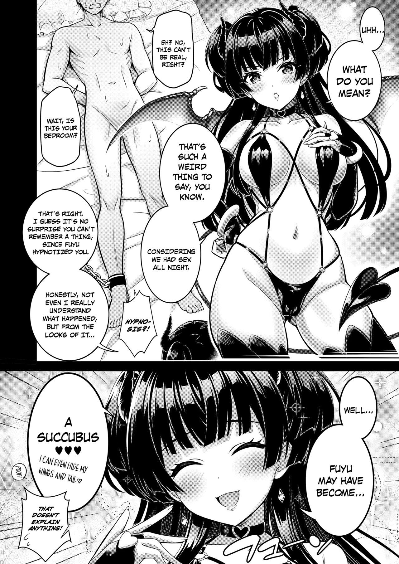 [tomatohouse-905`s room (Momitsu Urabi)] Anta wa Koko de Fuyu ni Kawareru no yo!! ~Succubus na Fuyuko to Taneinu no Ore~ - A succubus girl and a breeding dog (THE iDOLM@STER: Shiny Colors) [English] [Kinsei Translations] [Digital] 4