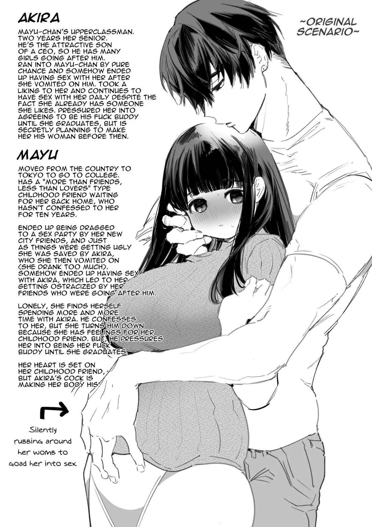 [Yatomomin (Yamamoto Tomomitsu)] Mayu-chan NTR ~Daigaku Shingaku no Tame Joukyou Shita Kanojo ga Onzoushi ni Tsukamari Dekiai Sarete Shimatta~ | Mayu-chan NTR ~Big Dick in the Big City~ [English] 84