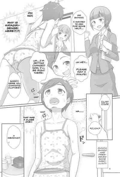 Sensei! Kekkonshiki de "Jojisou" Shitemite! | Sensei! Try dressing up like a little girl at your wedding! 4