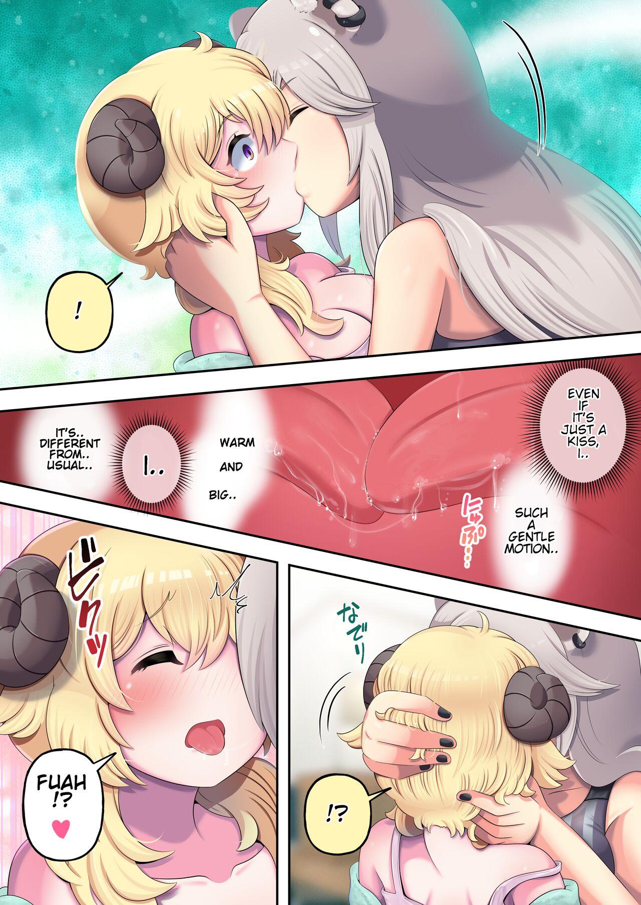 [Minominiya (Minomini)] Futashishi x Wata ~Lion no Aijou Hyougen Hen~ | Futashishi x Wata ~Lalion's Expression of Love~ (Shishiro Botan, Tsunomaki Watame) [English] [Rabu&Desu translations] 7