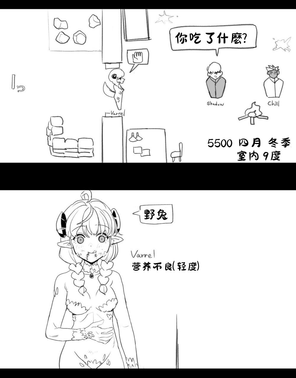 [irreversible/dogville] [망가]림월드 생존일지 -2- ｜龙人坏女孩 -02-【Rimworld漫画】[很丑很丑的马芬(机翻)] 6