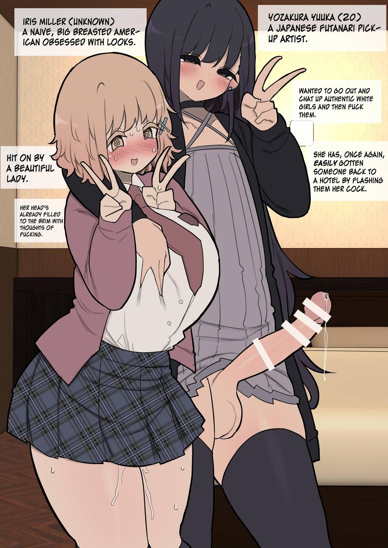 Insta-Corrupted Foreigner Fawns Upon A Handsome Futanari Girl's Dick - Page 2