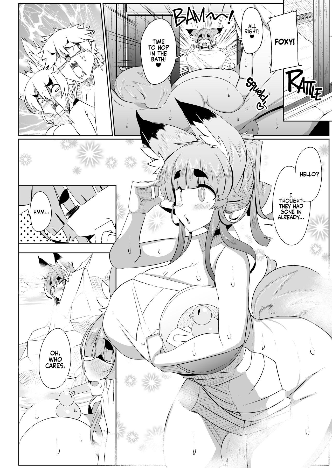 Colombian Kitsune-san no H na Hon 10 | Naughty Foxy Vol. 10 Cream Pie - Page 9