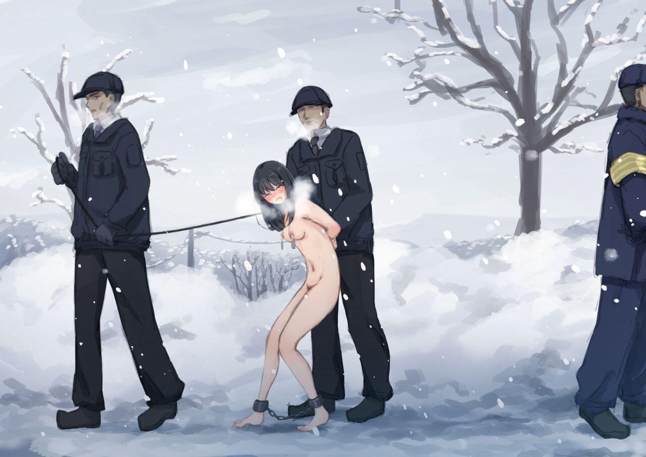 [Yukimuramaru] Public property Sex Slave Girl - Ex - Collection in the Snow - [Digital] [Ongoing] 53