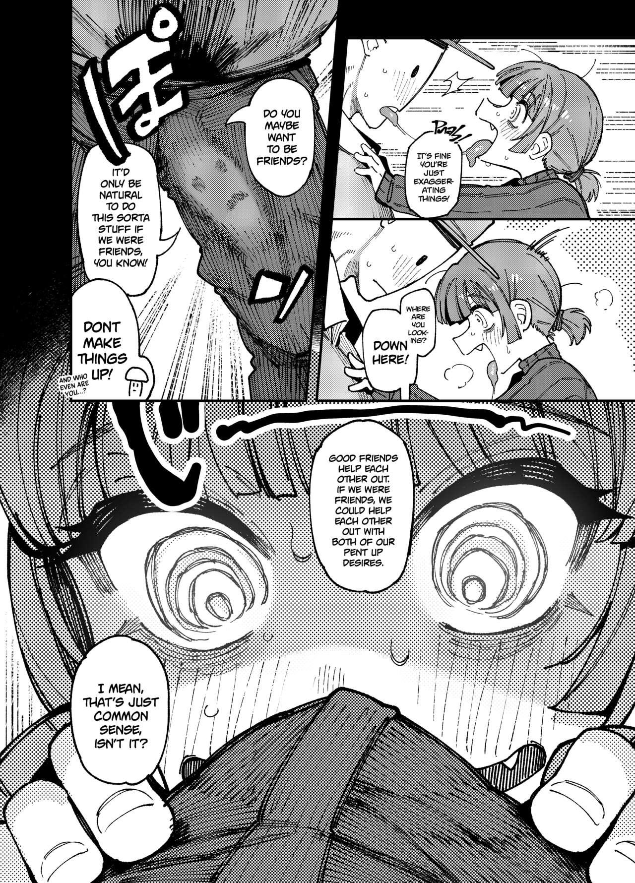 Ie ga Shike Sugite Haete Kita Genkaku Yuuhatsu Kinoko wo Gosyoku Shite Hatsujyou Shita Ato no Are ya Kore - Page 14