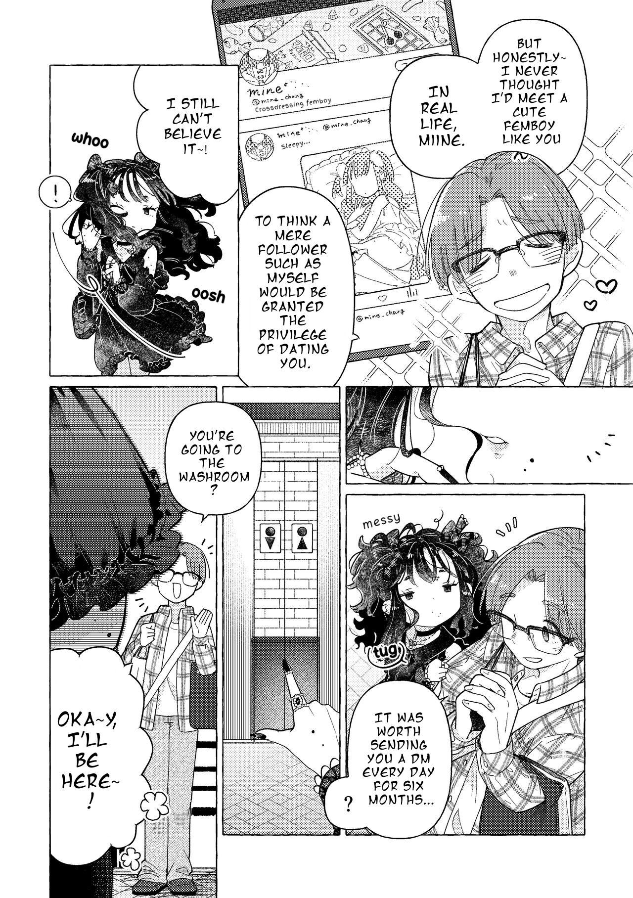 Chunky [crayfish (Mizuki Ebi)] Jiraikei Josou Danshi Mine-chan | Landmine Boy Crossdressing Miine-chan [English] [bozo] Morrita - Page 11