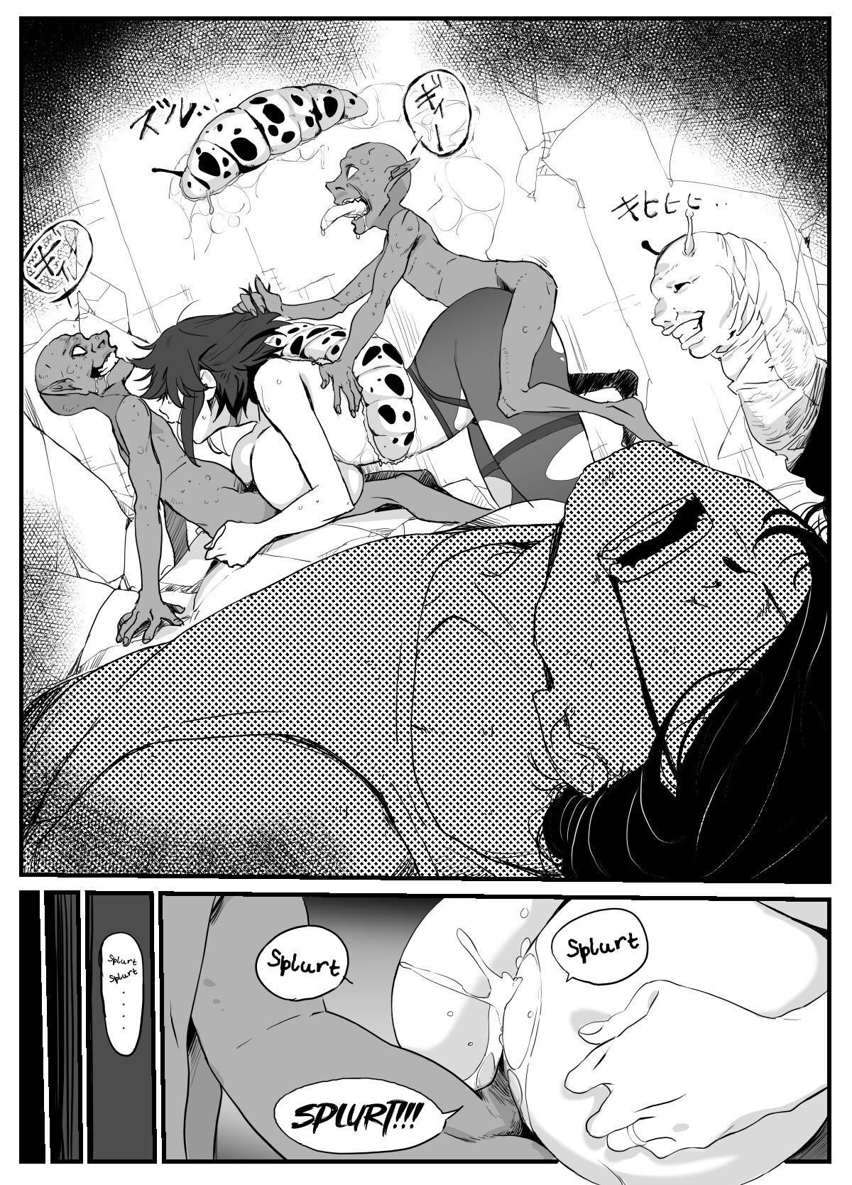 Orgasmus [Wonderful Sweater] Hitozuma Boukensha Doukutsu ~Teikyuu Monster Oppai Houshi~ | Married Adventurer Cave Adventuring ~Low Rank Monsters Boob Service~ [English] - Original Cei - Picture 3