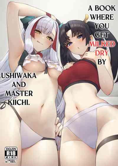 Ushiwaka to Oniichi Shishou ni Tappuri Shibori Torareru Hon |  A Book Where You Get Milked Dry by Ushiwaka and Master Kiichi. 1