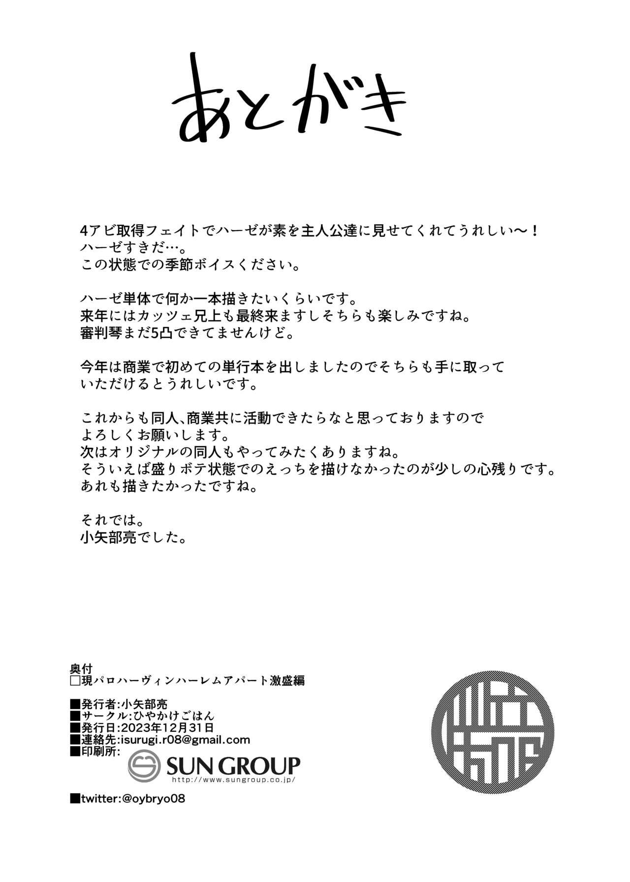 GenParo Harvin Harem Apartment Geki Sakari Hen - Page 25