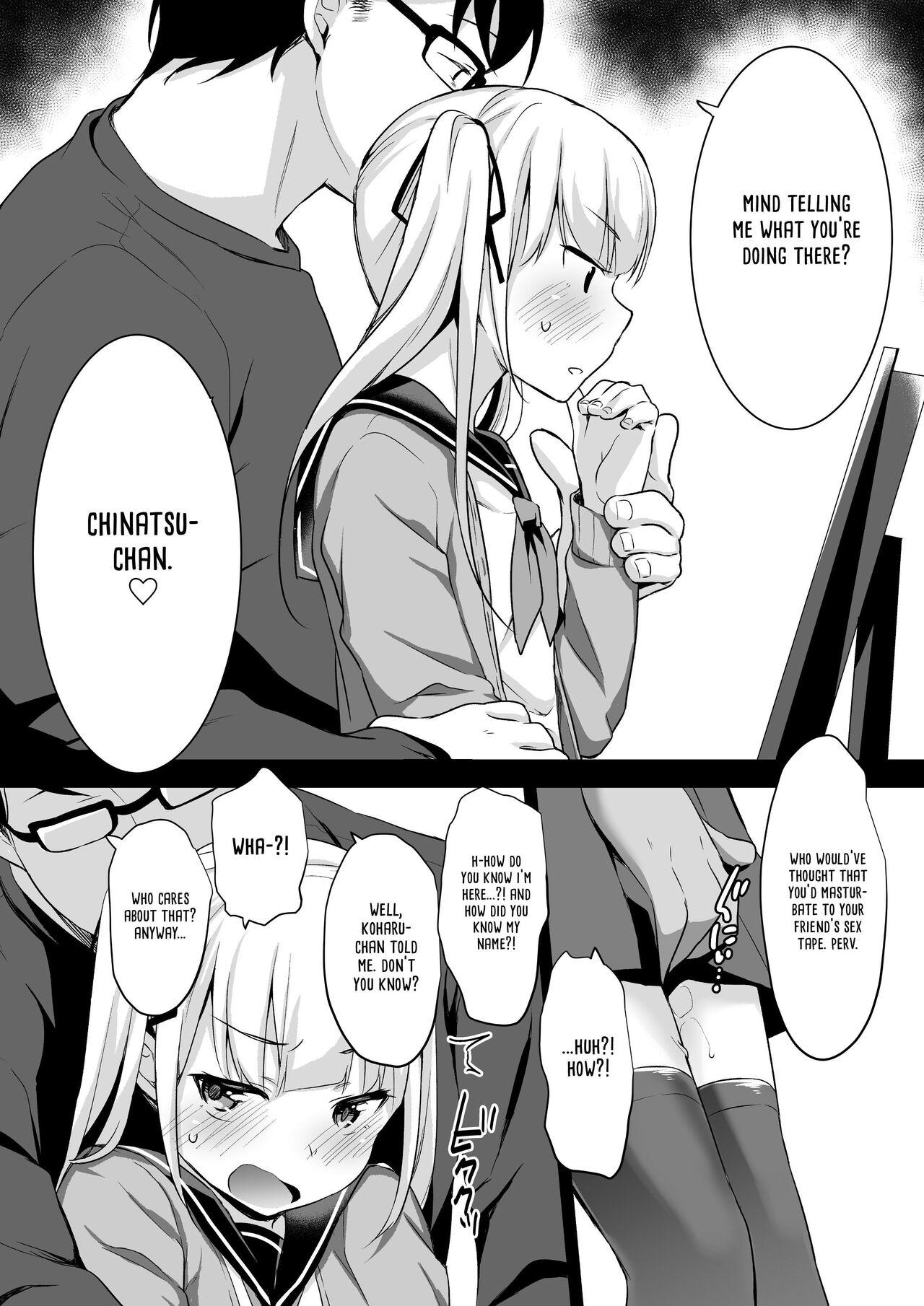 Rachirare Shoujo wa, Manga no Naka de __. Chinatsu Hen - Page 9