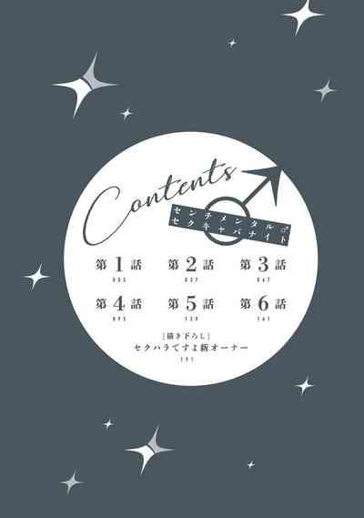 Sentimental SexCaba Night | 意乱情迷♂风俗店之夜 Ch. 1-6 + 番外 4