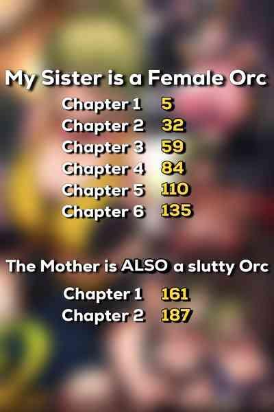 My Little Sister & The Mother is a Female Orc H.Q. COLLECTION 1