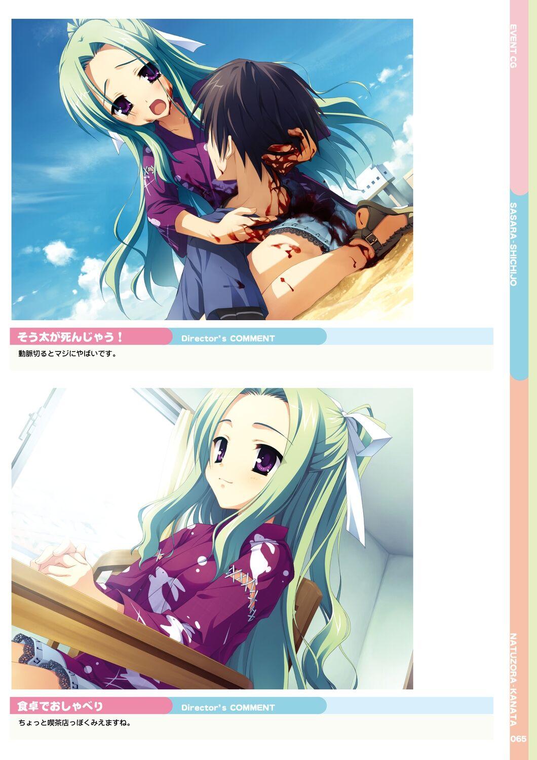 Natsuzora Kanata Official Visual Fan Book 66