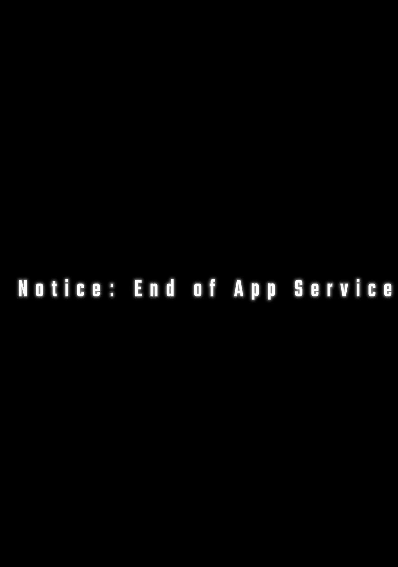 Re Notice: End of App Service 11