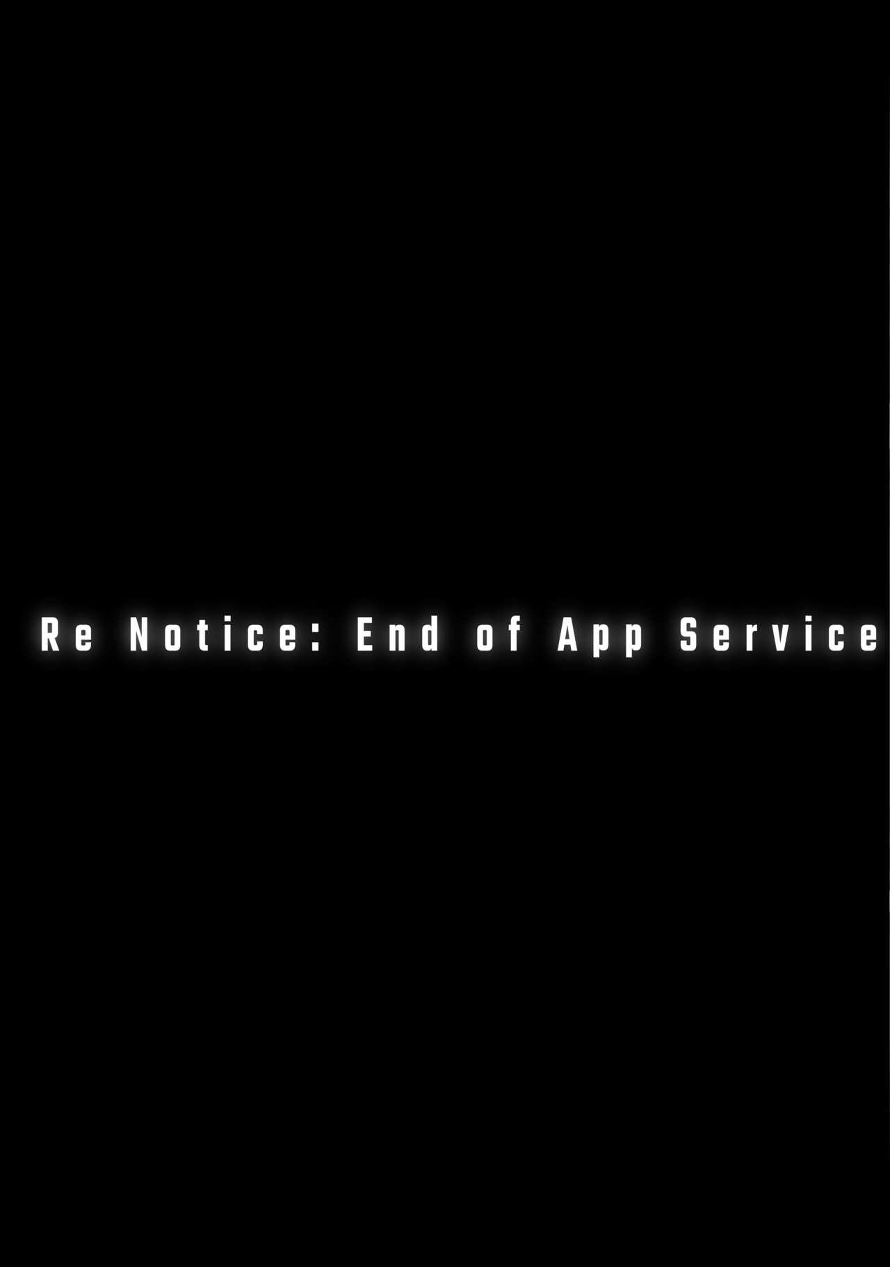 Re Notice: End of App Service 24