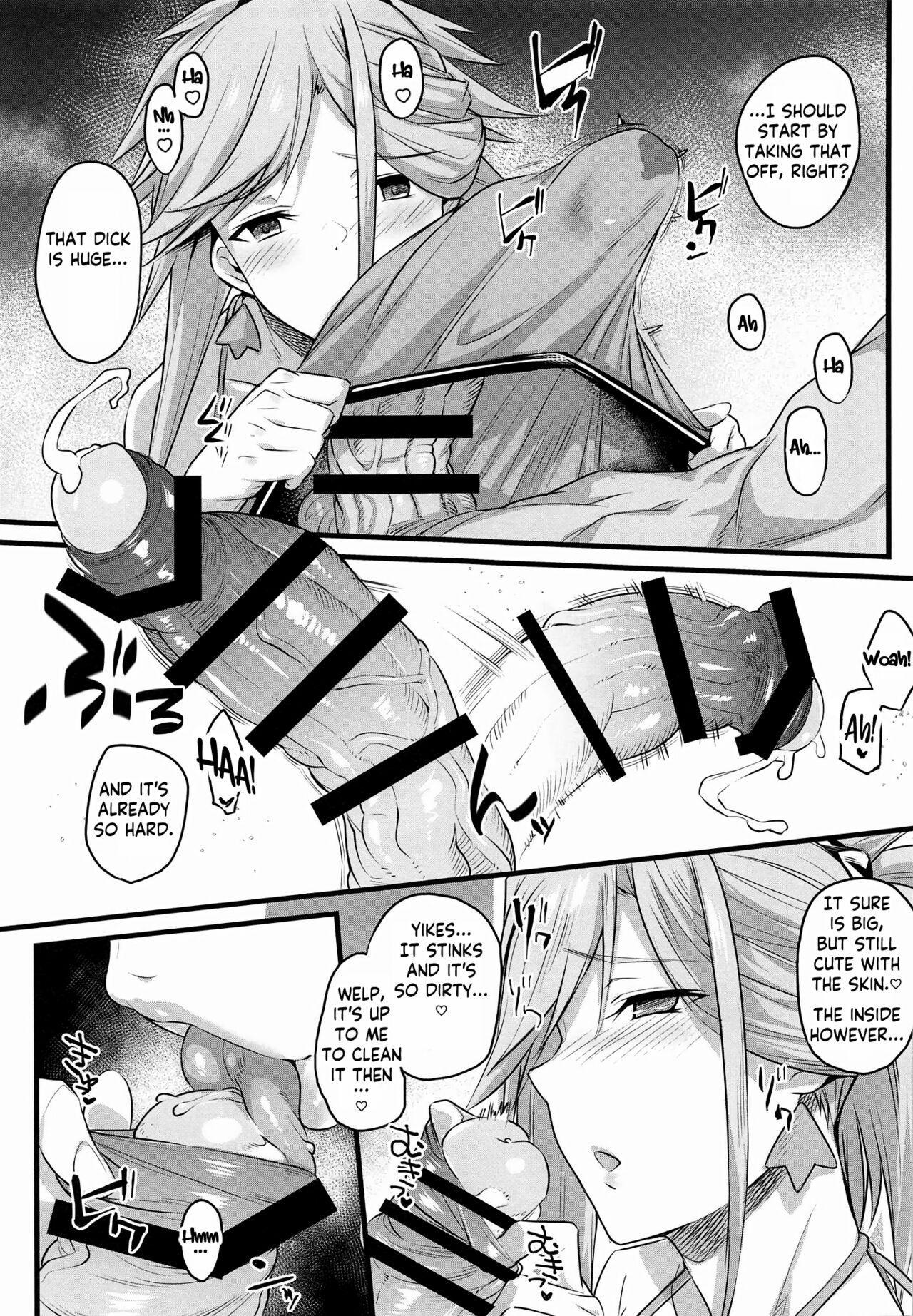 Serva Fes no Genkou Sagyou de Tamatta Master o Musashichan and Batty will help Master get rid of the cum he accumulated during ServantFes - Page 7
