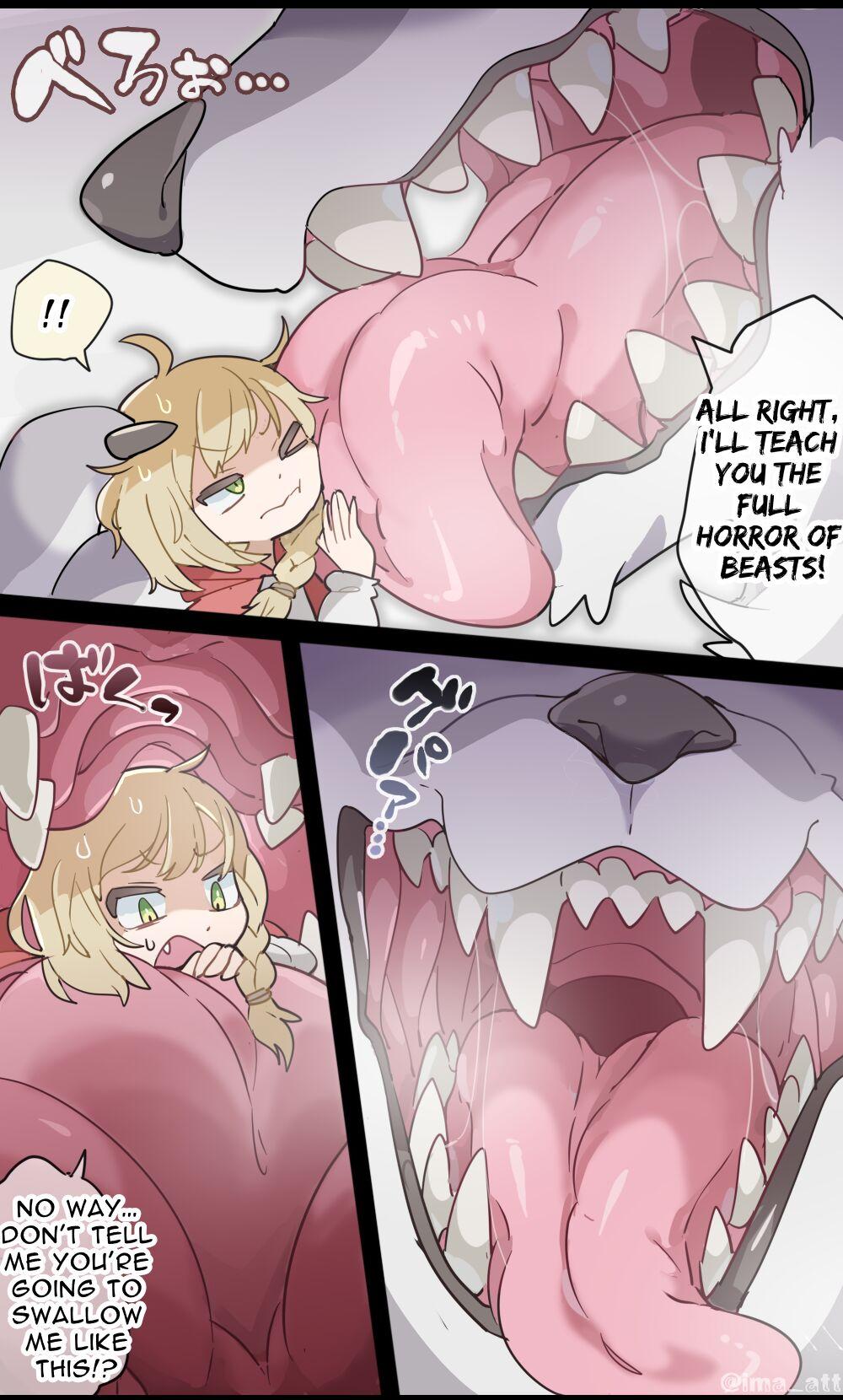 The Wolf VORE Little Red Riding Hood 1