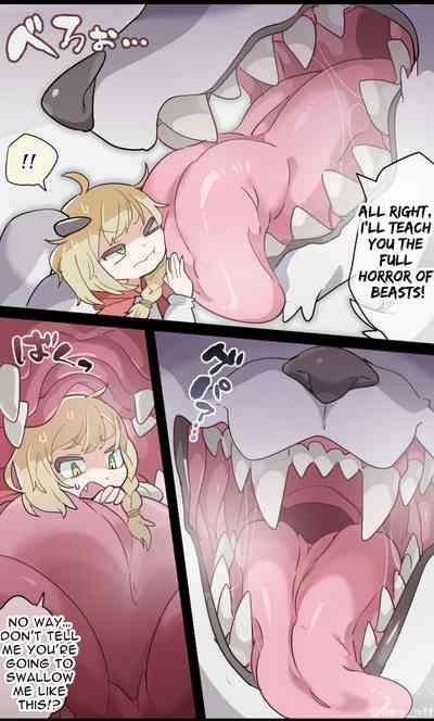 The Wolf VORE Little Red Riding Hood 2
